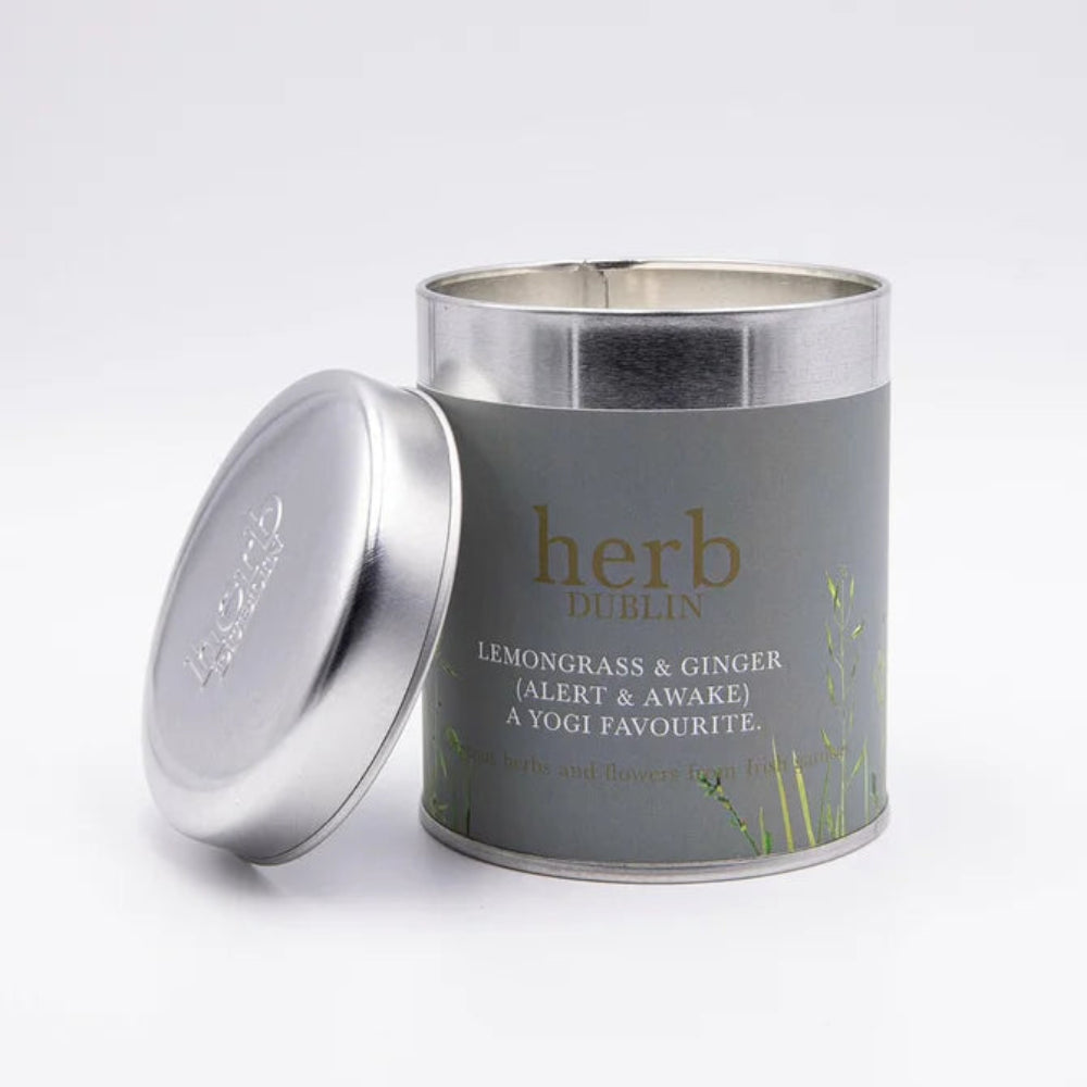 Herb Dublin,  Tin Candle Lemongrass & Ginger
