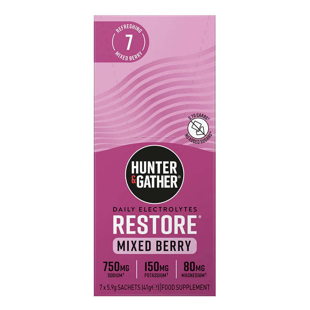 Hunter & Gather, Mixed Berry Electrolytes 7 Sachets