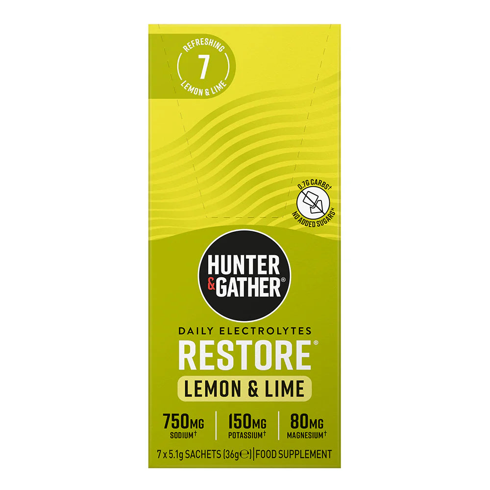 Hunter & Gather, Lemon & Lime Electrolytes 7 Sachets