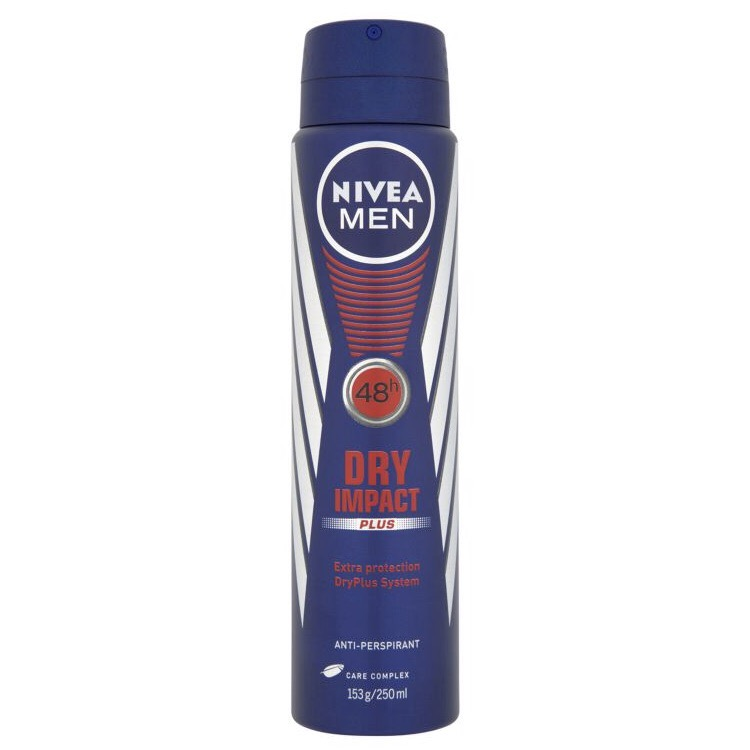 Nivea, Deo Men Dry Impact Spray 250ml