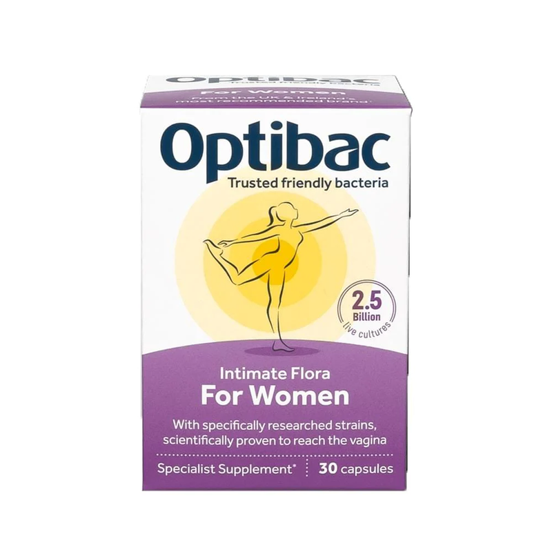 Optibac, For women intimate Flora 30 Caps