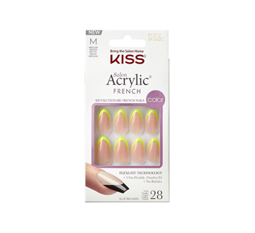Kiss, Salon Acrylics  French Color - Hype SFO02C
