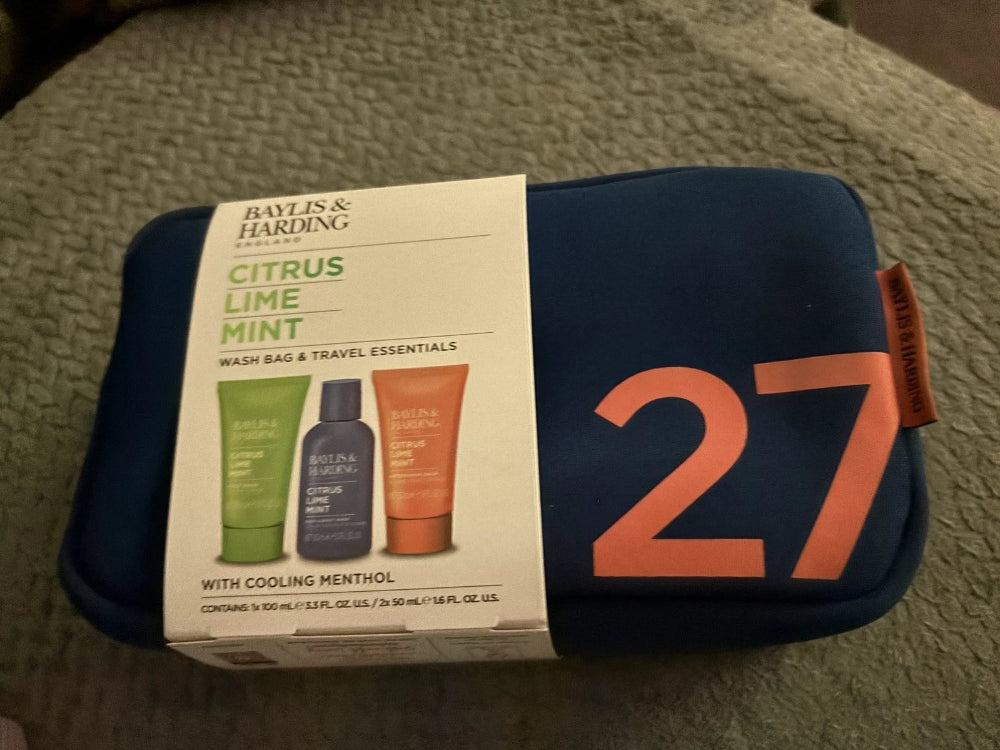 Baylis & Harding, Citrus, Lime, Mint Wash Bag & Travel Essentials