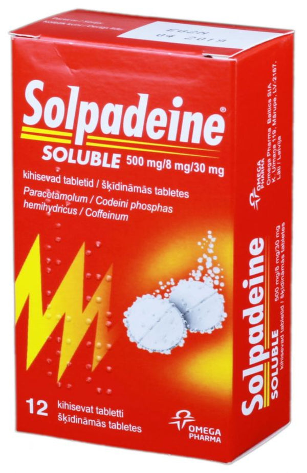 Solpadeine , Soluble Tablets 12 Pack