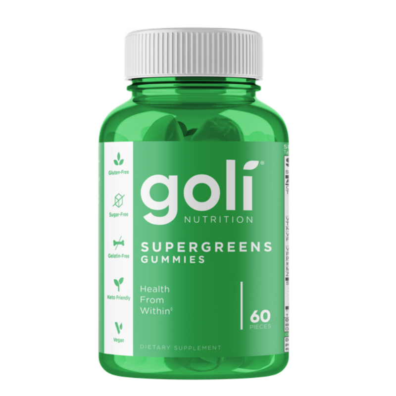 Goli Nutrition, Supergreens Gummies 60 Pieces