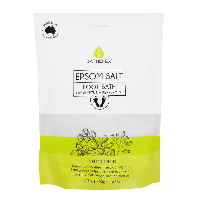 Bathefex, Epsom Salt Foot Bath 750g