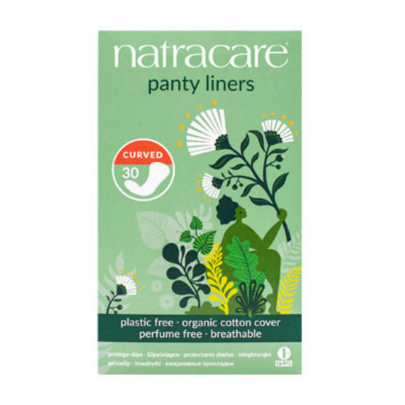 Natracare, Natural Panty Liners Curved 30s Default Title