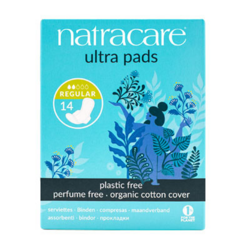 Natracare, Natural Ultra Regular Period Pads With Wings 14s Default Title
