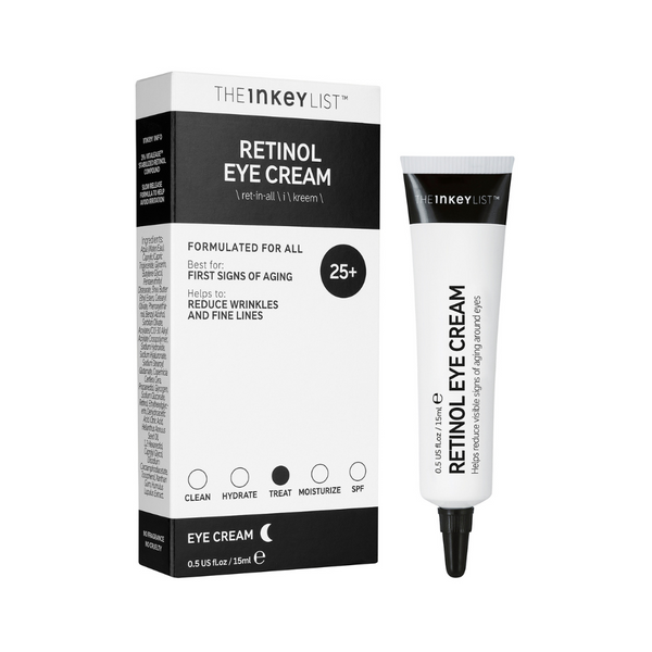The Inkey List™, Retinol Eye Cream 15ml Default Title