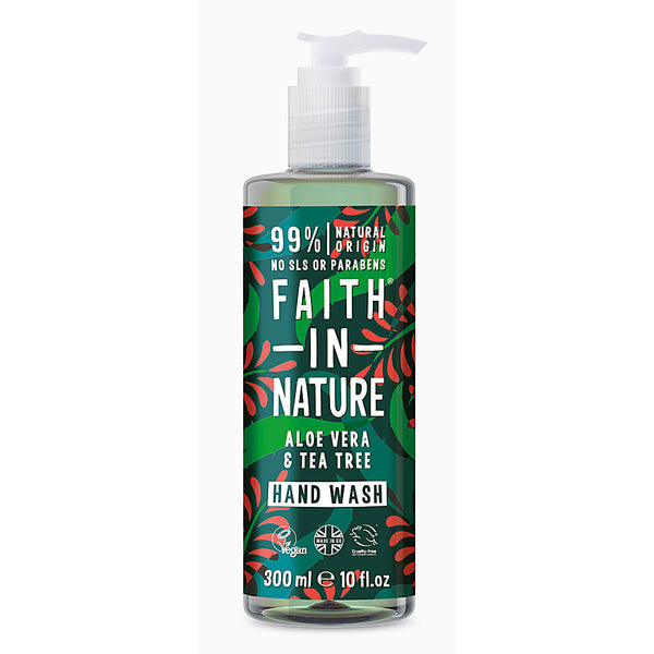 Faith In Nature, Aloe Vera & Tea Tree Hand Wash 400ml Default Title