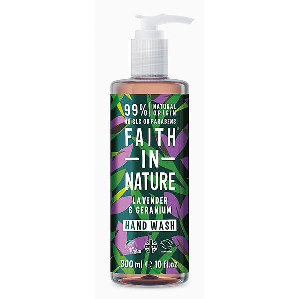 Faith In Nature, Lavender & Geranium Hand Wash 400ml Default Title