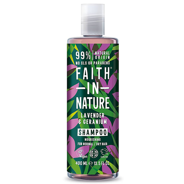 Faith In Nature, Lavender And Geranium Shampoo 400ml Default Title