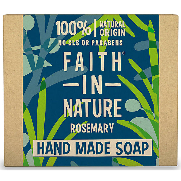 Faith In Nature, Rosemary Pure Soap 100g Default Title