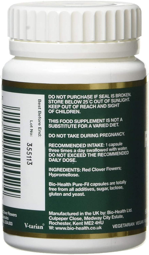 Biohealth, Red Clover Flowers 325mg 60 Capsules Default Title