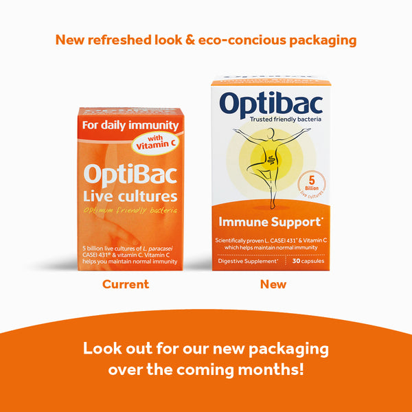 Optibac Probiotics, Daily Immune Support 30 Capsules