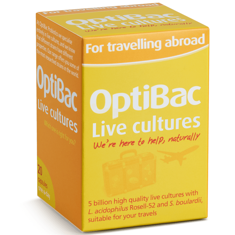 Optibac Probiotics, 해외 여행용 60 봉지