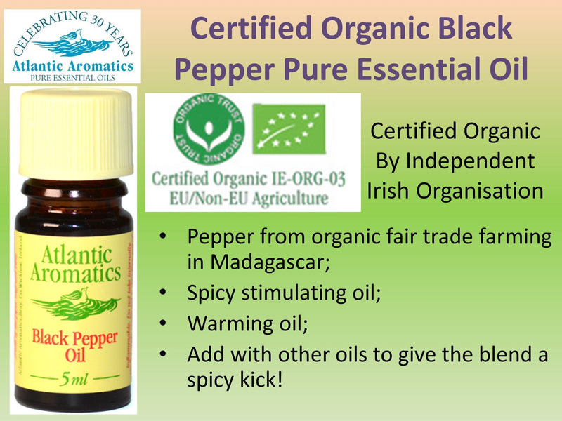 Atlantic Aromatics, Black Pepper 5ml Default Title