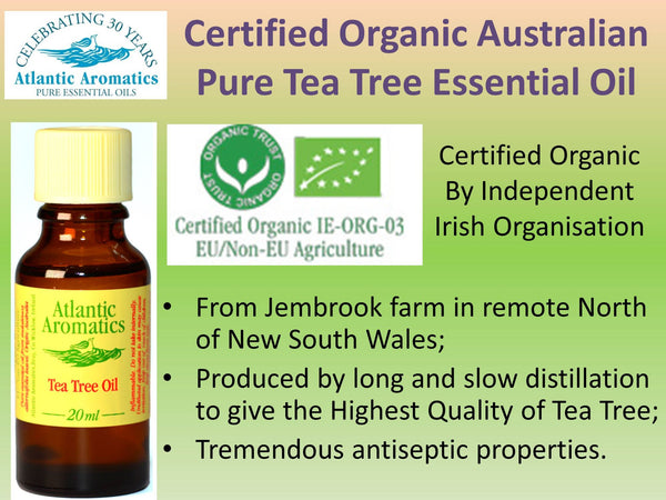 Atlantic Aromatics, Tea Tree Organic 20ml Default Title