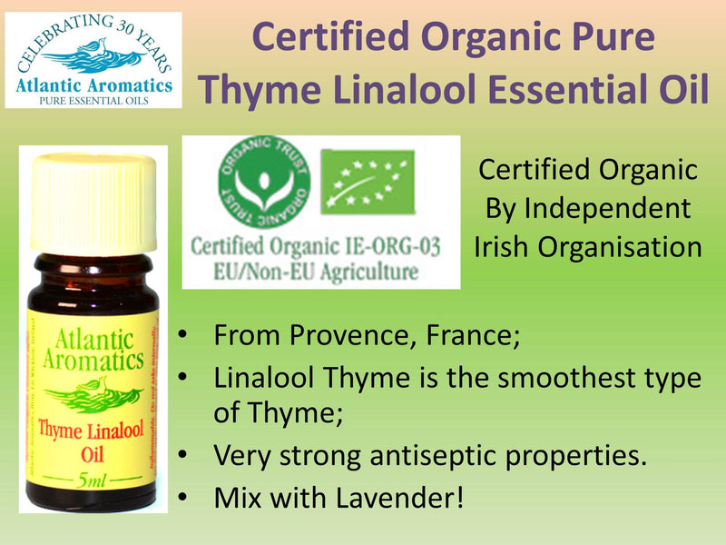 Atlantic Aromatics, Thyme Linalool 5ml Default Title
