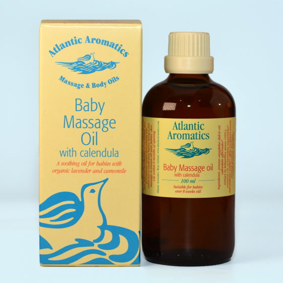 Atlantic Aromatics, Baby Massage Oil 100ml Default Title