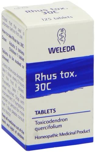 Weleda, Rhus Tox 30C 125 Tablets Default Title