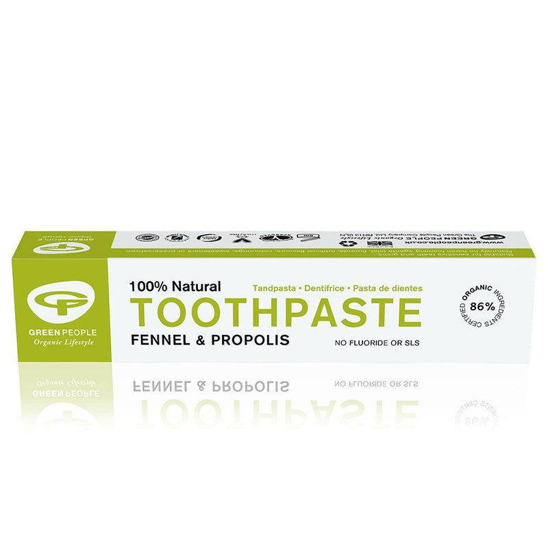 Green People, Organic Fennel/Propolis Toothpaste 50ml Default Title