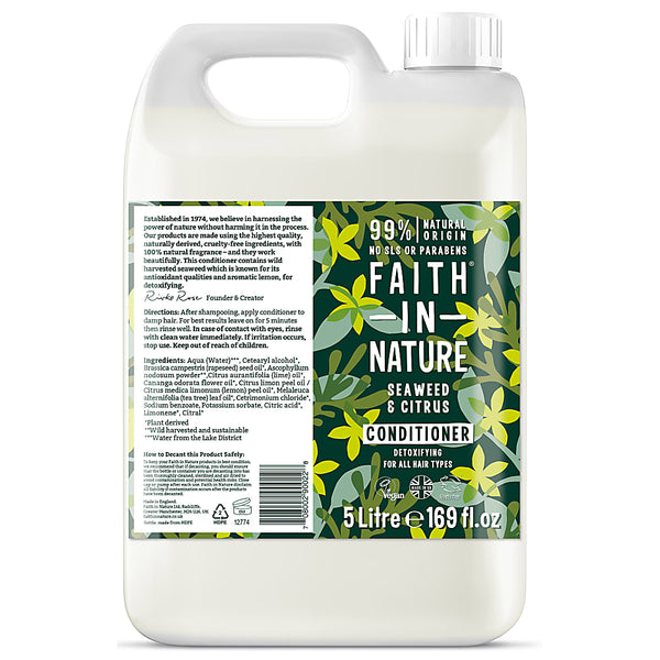 Faith In Nature, Seaweed Conditioner 5L Default Title