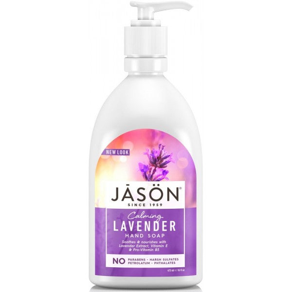 Jason, Calming Lavender Hand Soap With Pump 473ml Default Title