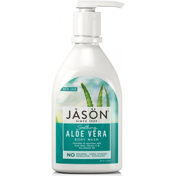 Jason, Soothing Aloe Vera Body Wash 887ml Default Title