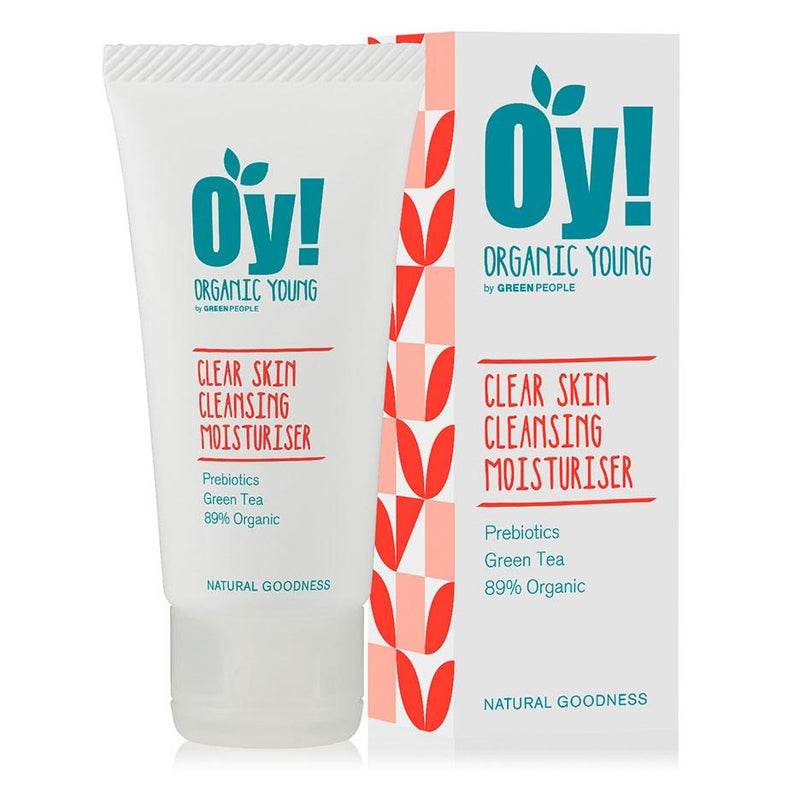 Green People, Organic Oy! Clear Skin Cleansing Moisturiser 50ml Default Title