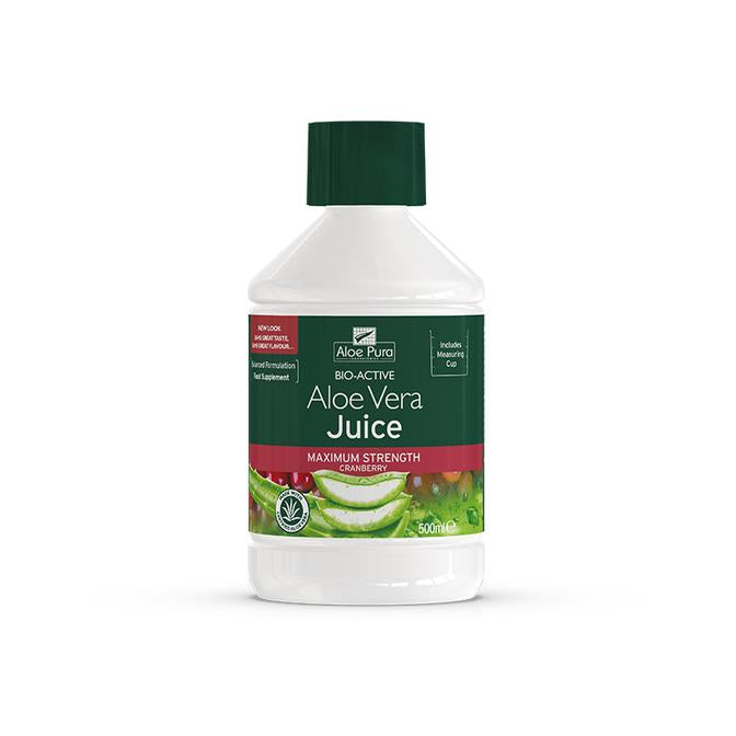 Optima, Aloe Vera Cranberry Juice 500ml Default Title