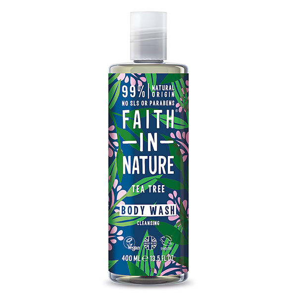 Faith In Nature, Tea Tree Body Wash 400ml Default Title