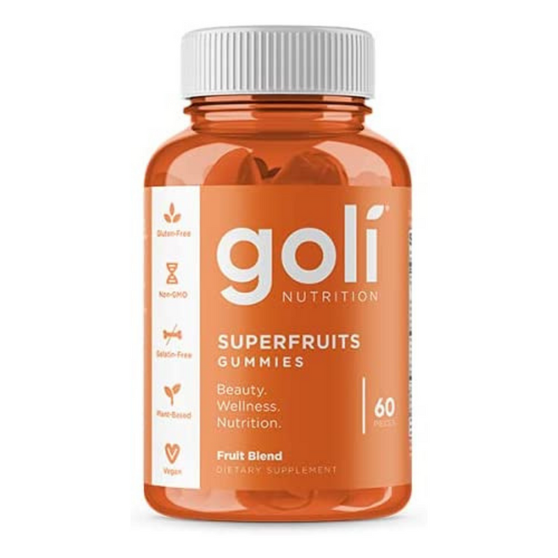 Goli Nutrition, Superfruits Gummies 60 Pieces