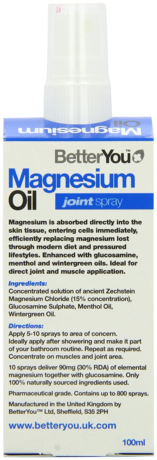 Better You, Magnesium Oil Joint Spray 100ml Default Title