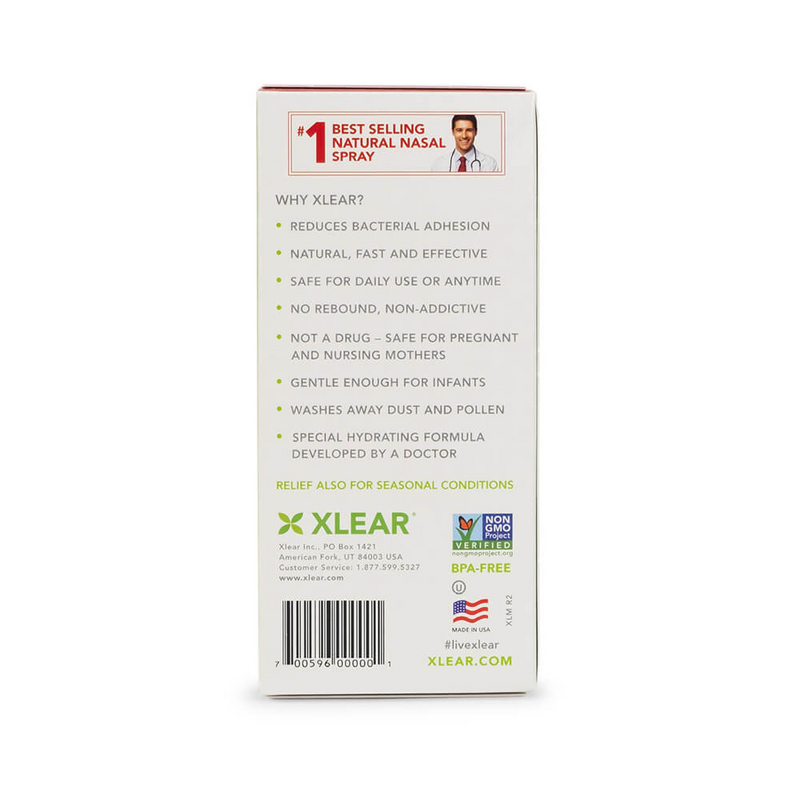 Xlear, Xylitol & Saline Nasal Spray 45ml