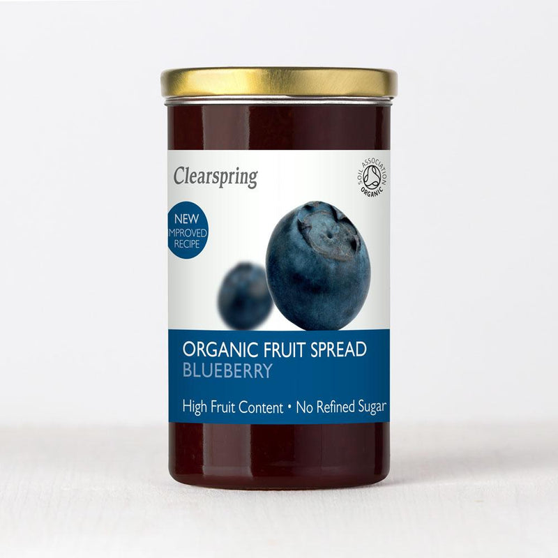 Clearspring, Organic Fruit Spread Blueberry 290g Default Title
