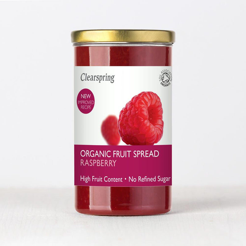 Clearspring, Organic Fruit Spread Raspberry 290g Default Title