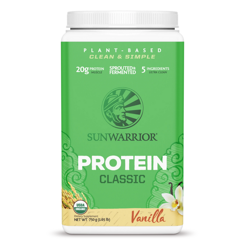 Sunwarrior, Classic Clean & Simple Organic Protein Powder 750g