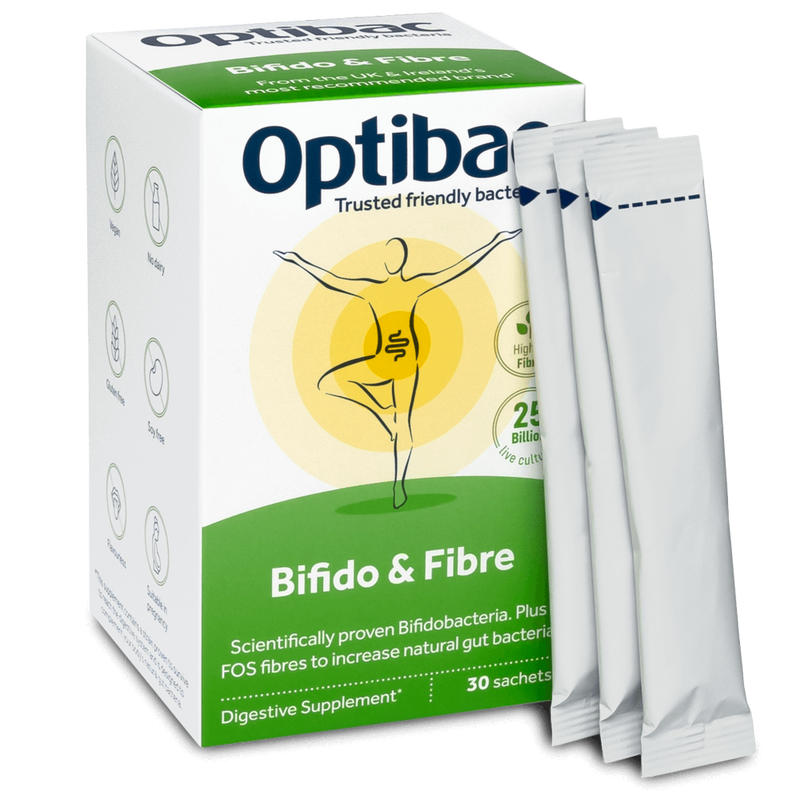 Optibac Probiotics, Bifido & Fibre Sachets