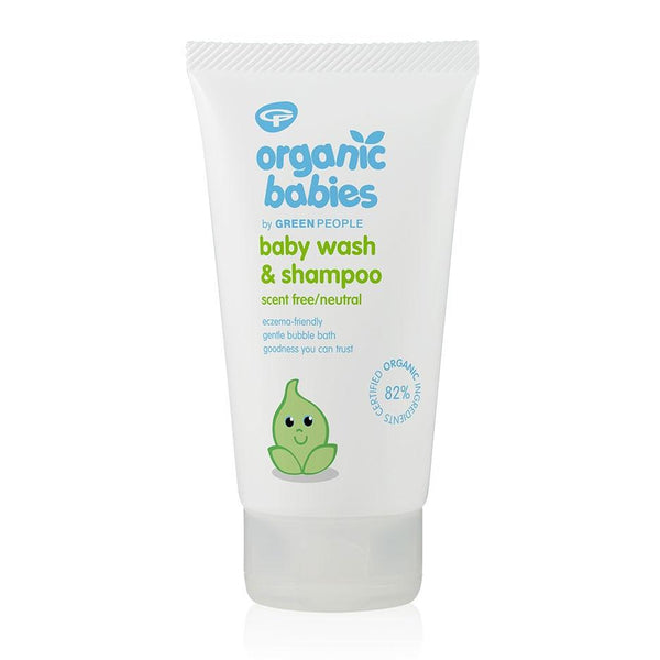 Green People, Organic Babies Wash & Shampoo Scent Free 150ml Default Title
