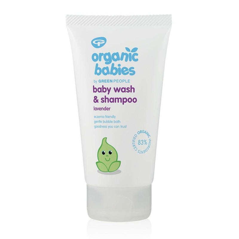 Green People, Organic Babies Wash & Shampoo Lavender 150ml Default Title