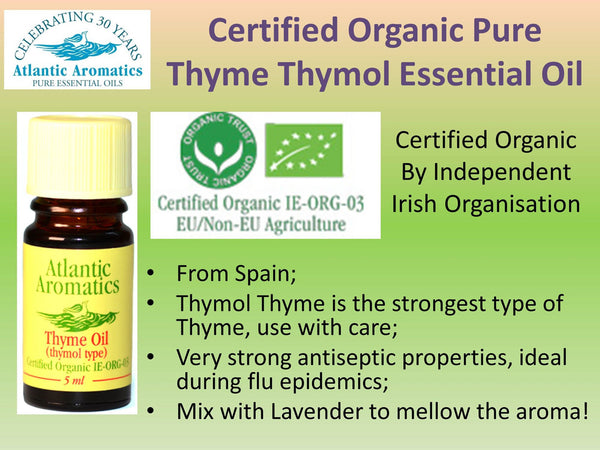 Atlantic Aromatics, Thyme Thymol 5ml Default Title