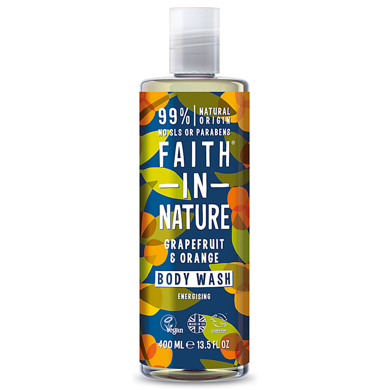Faith In Nature, Grapefruit & Orange Body Wash 400ml Default Title