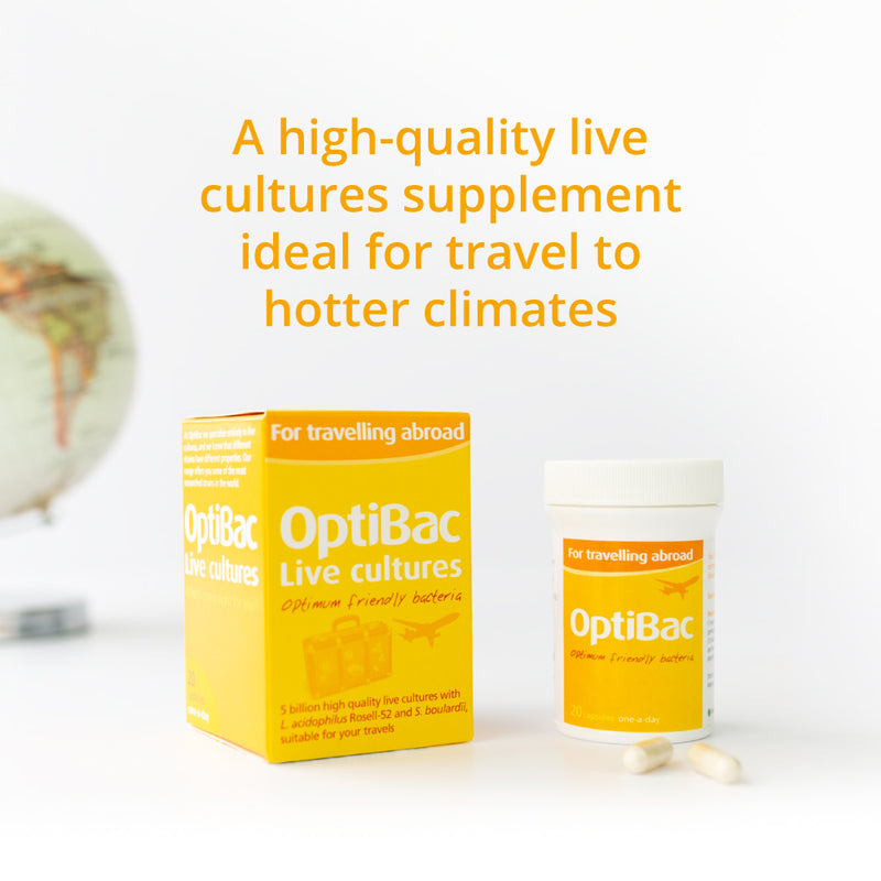 Optibac Probiotics, 해외 여행용 60 봉지