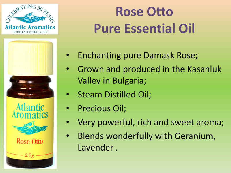 Atlantic Aromatics, Rose Otto 2.5g Default Title