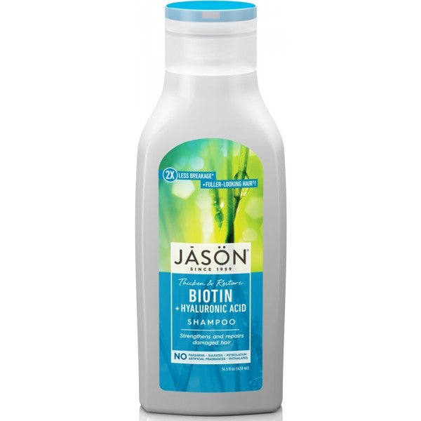 Jason, Thicken & Restore Biotin Shampoo 473ml Default Title