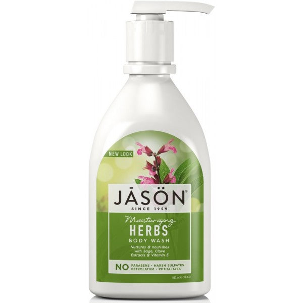 Jason, Moisturizing Herbs Body Wash 887ml Default Title