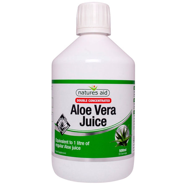 Natures Aid, Aloe Vera Juice Double Strength 500ml Default Title