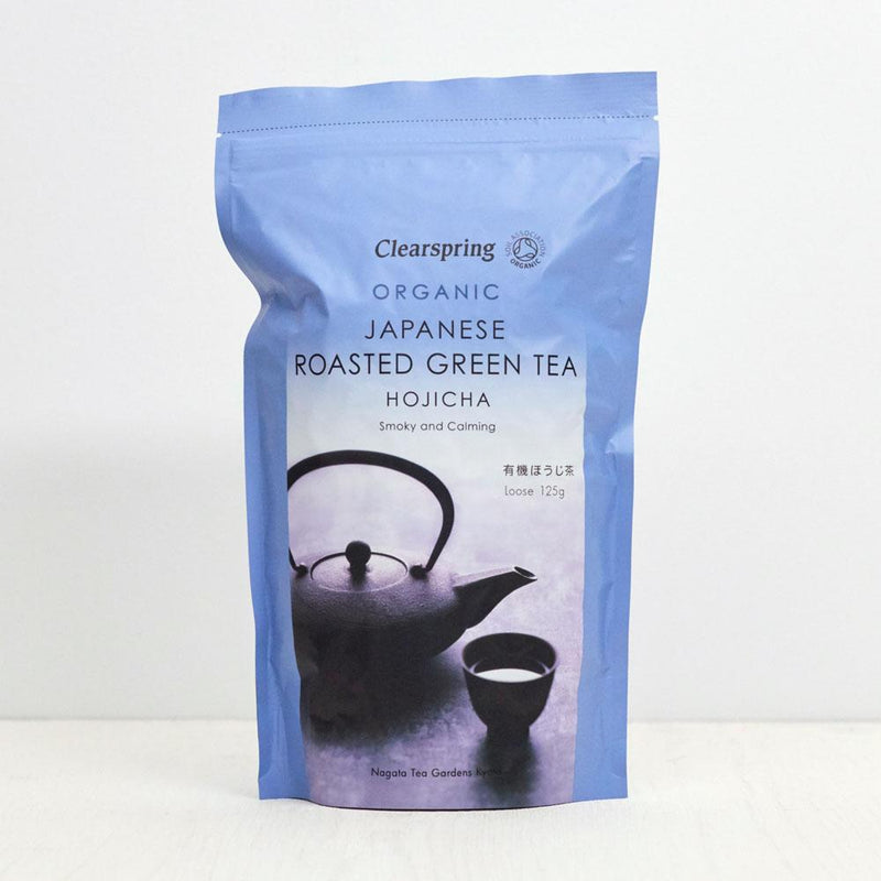Clearspring, Organic Japanese Green Tea (Hojicha) Loose Leaf Tea 125g Default Title