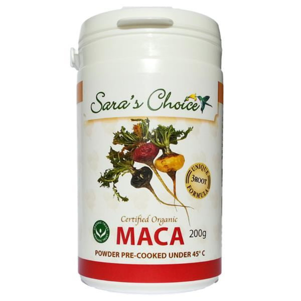Sara's Choice, Organic 3 Root Maca Powder